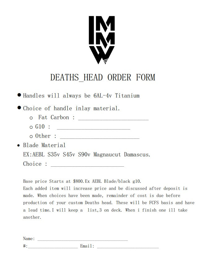 Custom Deaths Head Spot #2